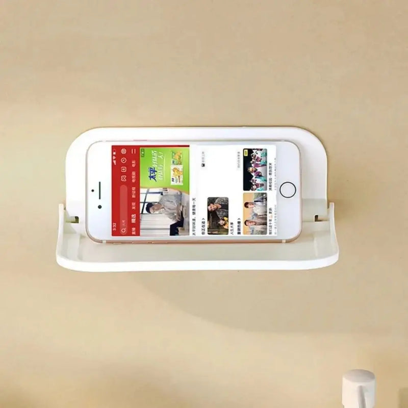 Wandregal FoldoFix SmartShelf | Klappbares Regal ohne Bohren | Platzsparend & Vielseitig | 18×11 cm / 30×19 cm