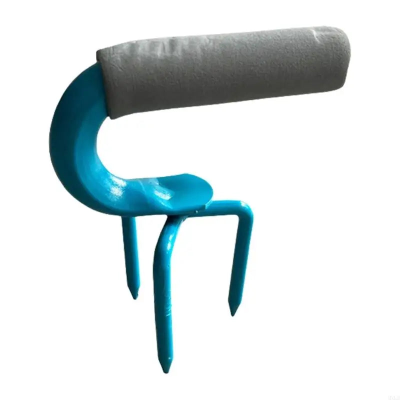 Terravix Unkrautentferner aus Carbonstahl | Rostfrei & ergonomisch | Hand-Tool zur Bodenbelüftung & Gartenpflege | 17×13×8 cm
