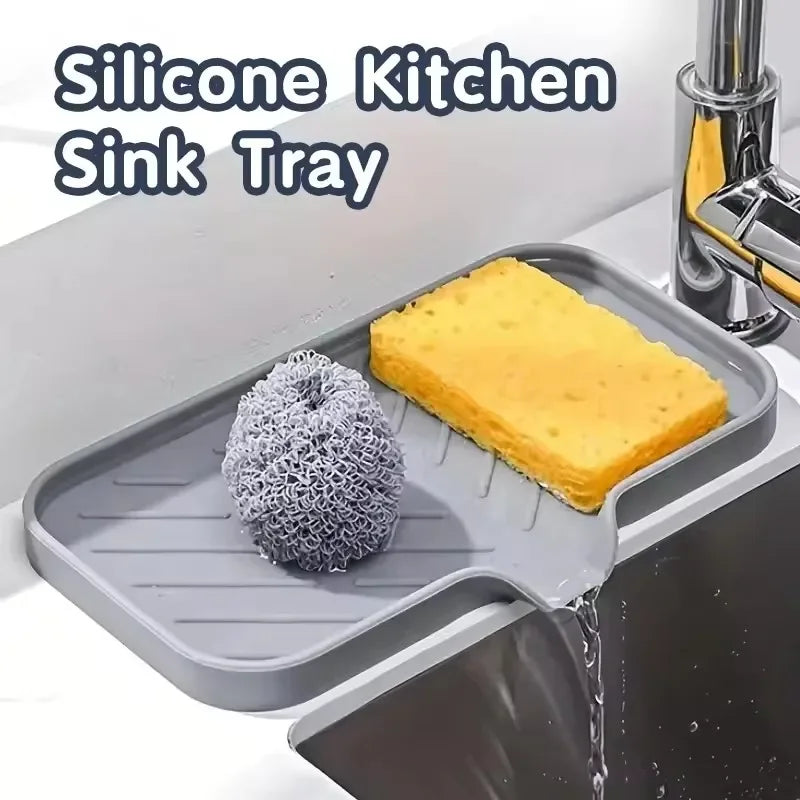 Spülmatte SilikonFlex | 6-in-1 Design | Hitzebeständig & Hygienisch | Für Küche & Bad | Platzsparend & Elegant