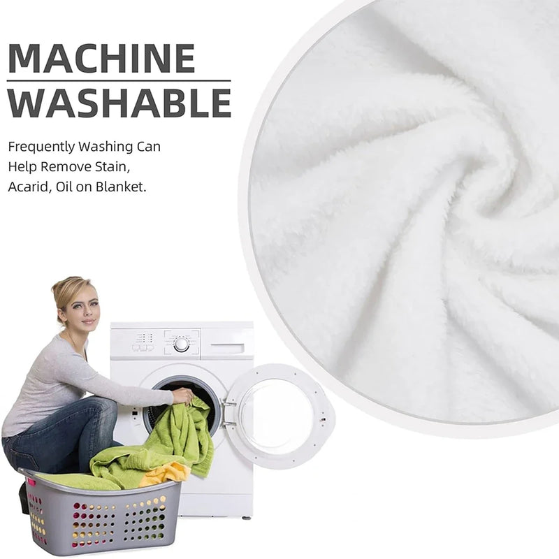 SoftHaven | Flanell-Decke | 150×200 cm | Weich & Kuschelig | Ganzjahresdecke für Sofa & Bett