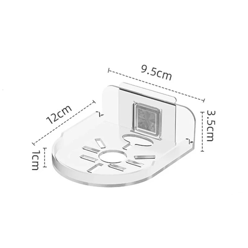 Kamera Wandhalterung SecureMount | Ohne Bohren | Verstellbare Schwerlast-Halterung | Transparent & Wasserdicht
