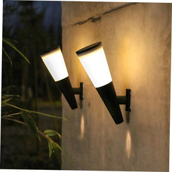 SOLARLUME Wandleuchte | Wetterfest & Solarbetrieben | Für Garten, Einfahrt & Terrasse