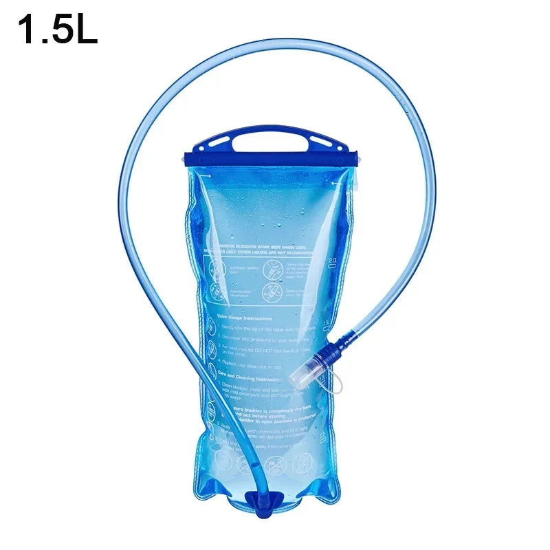 Hydropurex Trinkblase 1.5L/2L/3L | Mit Schlauch & Staubschutz | BPA-frei & Auslaufsicher | Für Rucksack, Wandern & Outdoor