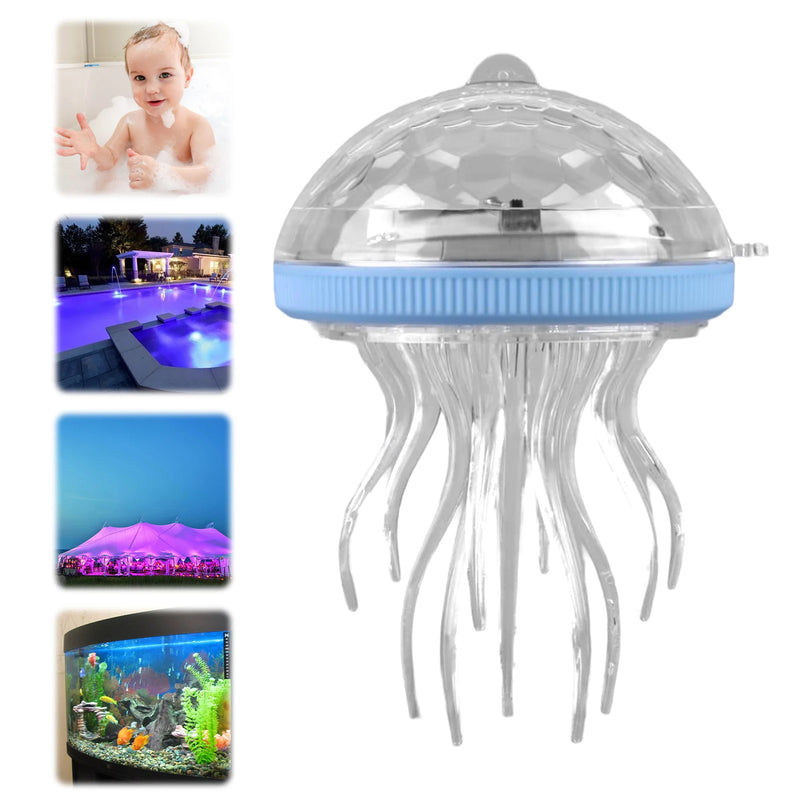 Aquanoria Solar Quallen-Lampe für Pool & Garten | RGB Farbwechsel | Aufladbar & Wasserdicht | Hängelicht für Party & Deko