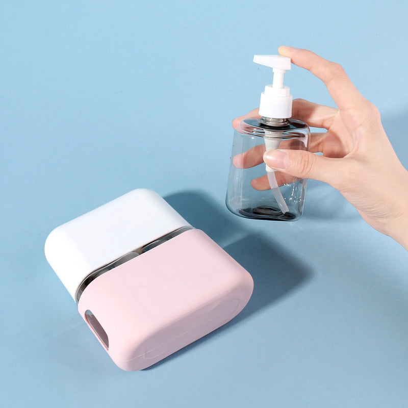 FlexiFill Reiseflaschen Set 2-in-1 | 100 ml Kombiflasche mit Trichter & Etiketten | Für Shampoo, Duschgel, Lotion | Auslaufsicher & TSA-konform