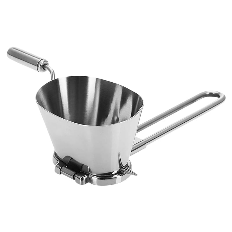 Kräuterhacker HerbaCut Inox | Manuelle Edelstahl-Mühle für Petersilie, Koriander & Kräuter | 1 Stück | Kompakt & Rostfrei
