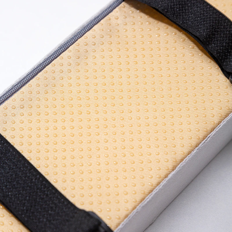 ErgoLuxe Armlehnenkissen | Memory Foam Ellbogenauflage | Abnehmbar & Waschbar | Universalgröße 27×10×10 cm | Schwarz