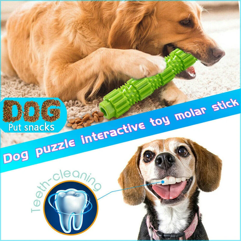 Chewilo Kauspielzeug für Hunde | Gummispielzeug mit Leckerli-Funktion | Zahnpflege & Beschäftigung | 18 cm lang