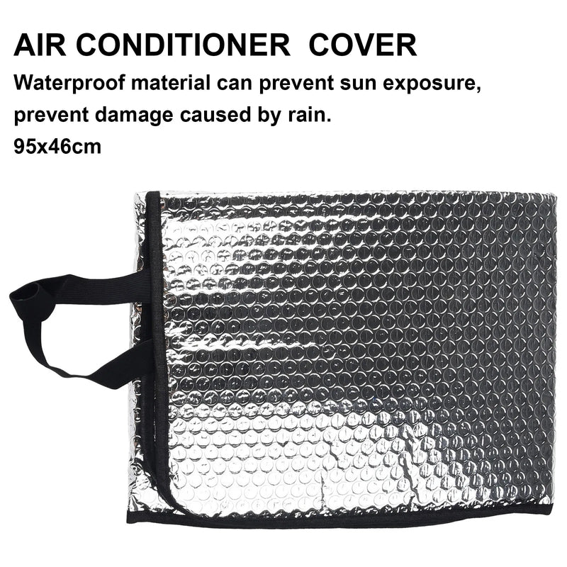 Klimaanlagen-Abdeckung Climavera Shield95 | 46 × 95 cm | Wasserdicht & UV-beständig | Für Außenklimageräte – Schutz vor Sonne, Regen & Staub