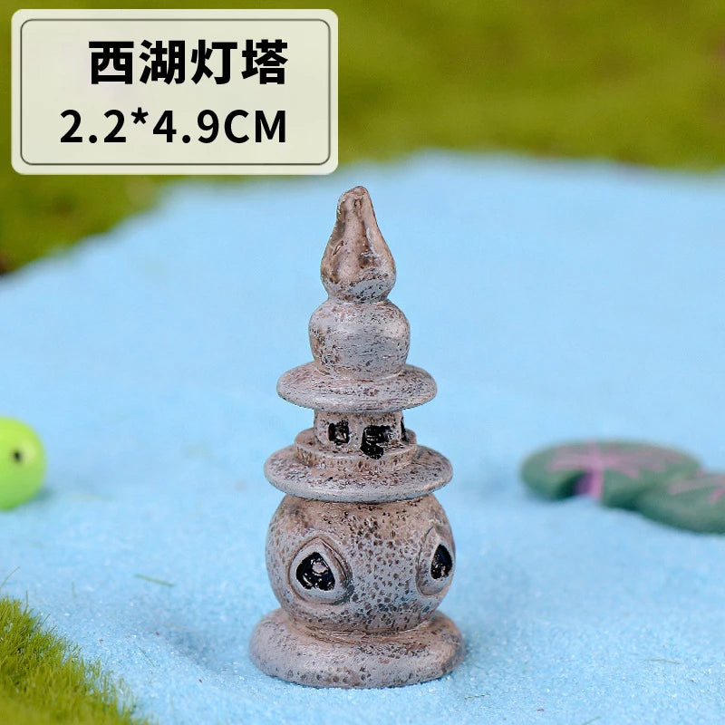 Miniatur-Brunnen FairyWell | Handgefertigte Resin-Statue | Dekoration für Feengarten & Miniaturwelt