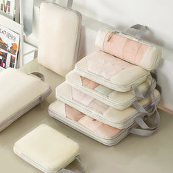 PackNest Kompressions-Organizer Set | 5-teilig | Platzsparend & Wasserabweisend | Ideal für Reisen & Alltag