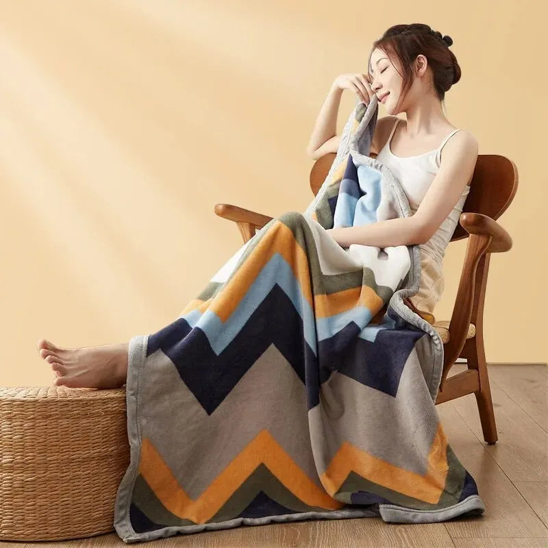 Kuscheldecke Flanella | Extra Weich & Wärmend | Verdicktes Flanell | Ganzjahresdecke