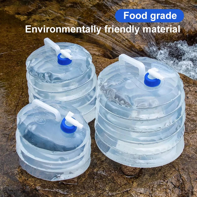 Faltbare Wasserkanister HYDROPAK Eco | 5–15 L | BPA-frei & Auslaufsicher | Für Camping, Notfall & Outdoor