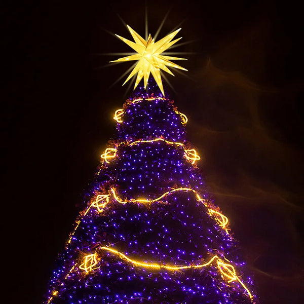 Smart LED RGB Sternlicht | Musik-Sync & App-Steuerung | Bluetooth | 25 cm