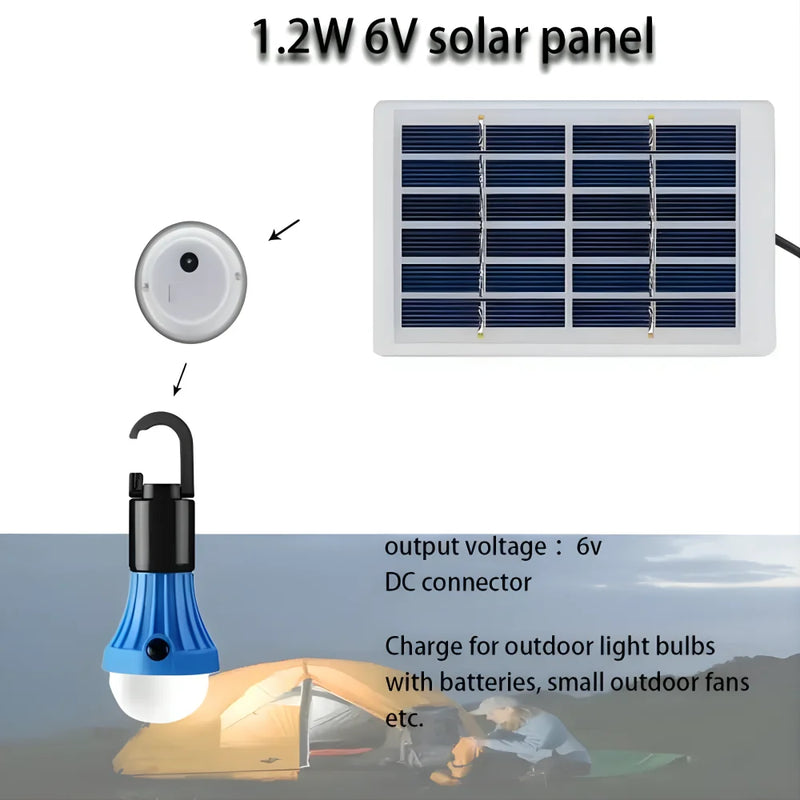 Mini-Solarmodul Voltiva 6V | 1,2 W Polykristallin | DC5521-Anschluss | Kompakt & Leicht | 8,4 × 13 × 1 cm