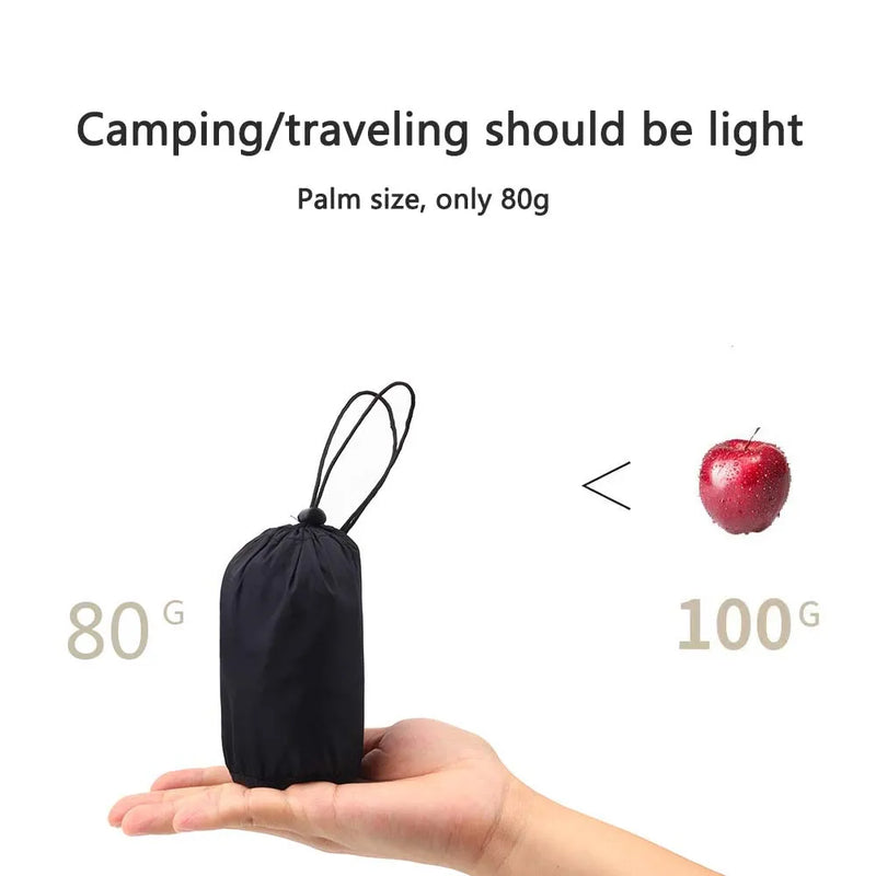 AirNest Aufblasbares Outdoor-Kissen | Komprimierbar & Faltbar | Nackenstütze für Camping, Wandern & Reisen