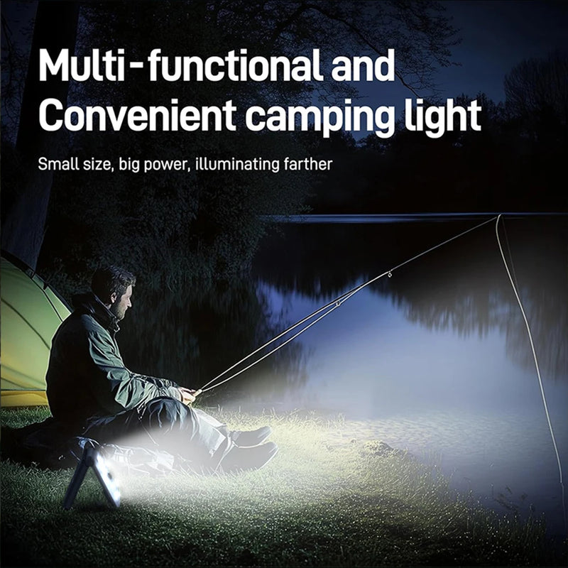 Lunavo OutdoorLight Solar LED Nachtlicht | Tragbar & Wiederaufladbar | Extra Hell | Ideal für Camping, BBQ & Notfälle