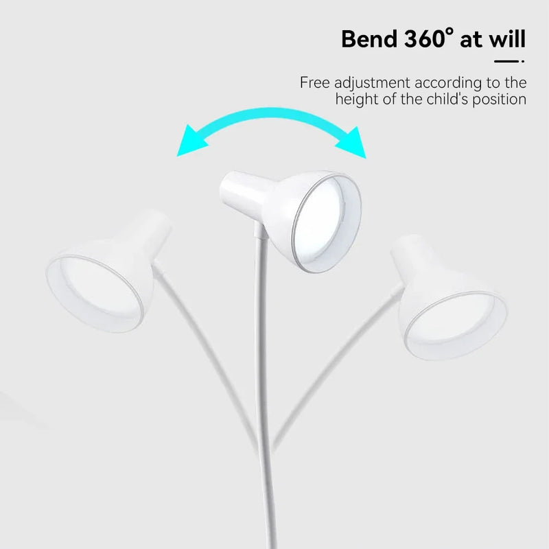 LED Faltbare Tischlampe FlexiLight | USB & Akku | Touch-Dimmung | Tragbar & Augenfreundlich