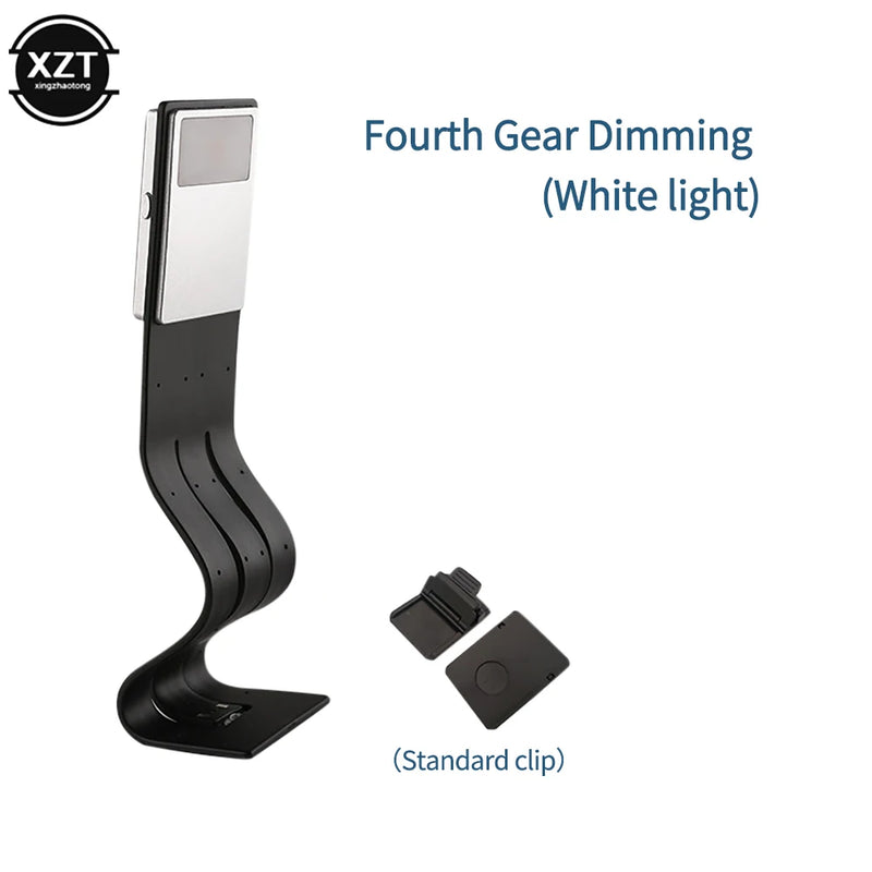 Readelle LED Leselampe mit Clip | USB-aufladbar & 3 Farbmodi | Tragbar & Dimmbar | Für Bücher, eReader & Kindle
