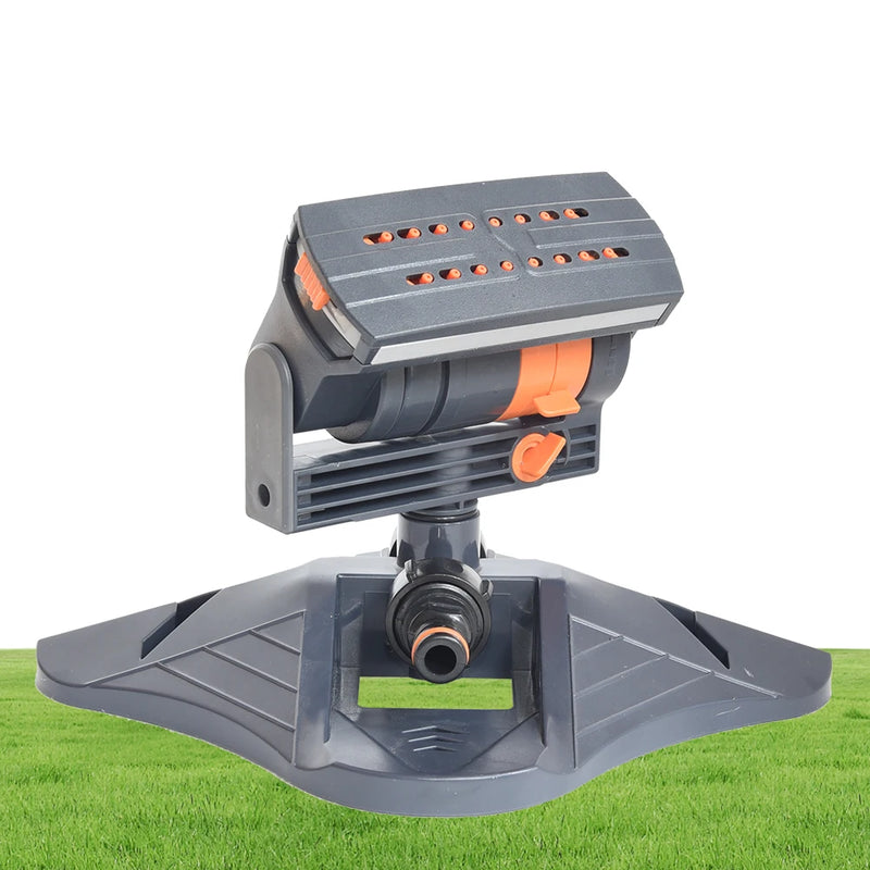 AquaFlex Mini Rasensprenger | 16-Düsen Schwenkfunktion | Einstellbare Reichweite | Für Garten & Rasen