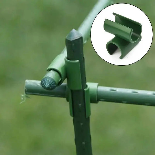 Gartenverbinder GridMate | Robuste PP-Kunststoff-Elemente | Für Rankhilfen & Beetgitter | Wiederverwendbar & Witterungsbeständig