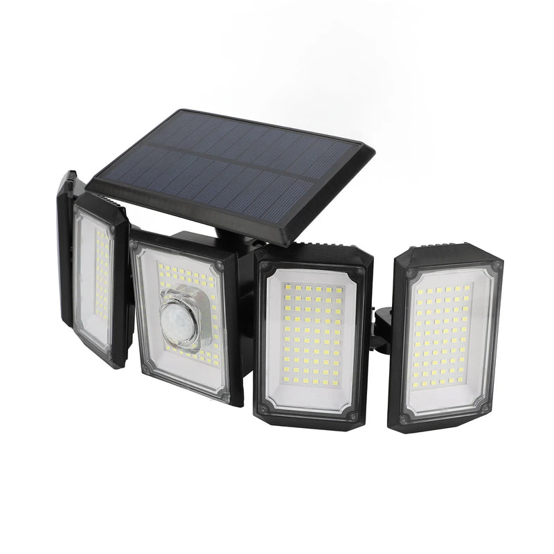 Solar Außenwandleuchte HELIOGUARD 300LED | Mit Bewegungssensor & Fernbedienung | 270° Abstrahlwinkel | IP65 wasserdicht