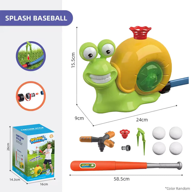 SplashSlugger – Baseball trifft Wasserspaß im Garten!
