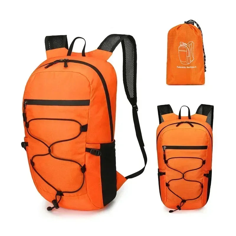 Outdoor‑Rucksack PackLite 20 L | Ultraleicht & Wasserdicht | Faltbar für Reisen & Wandern