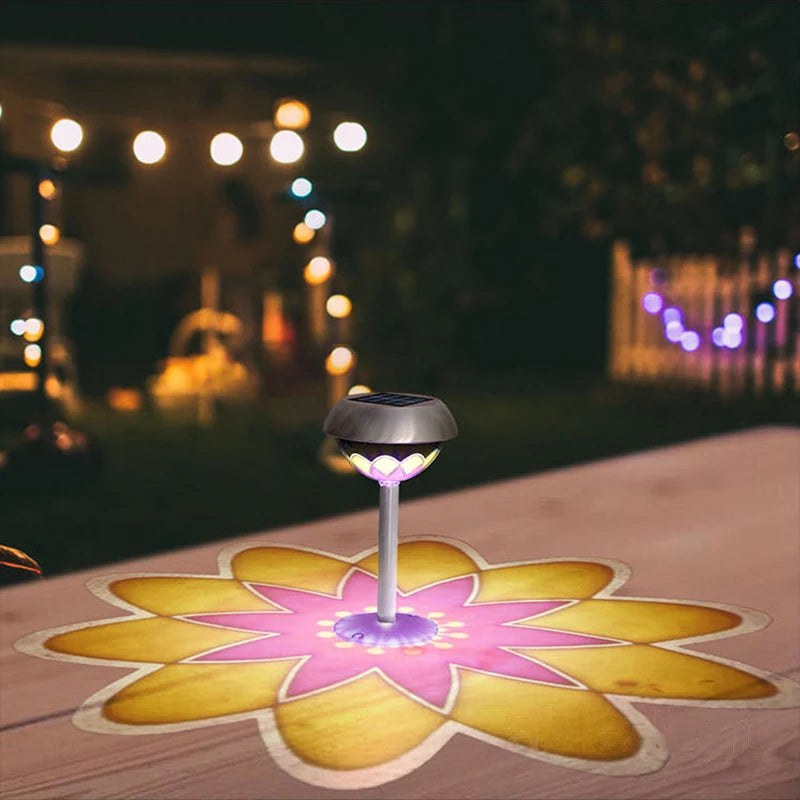 SOLVIA Gartenleuchte Solar | LED mit intelligenter Lichtsteuerung | Zwei Montagearten | Weißlicht 6500K | 600 mAh Akku