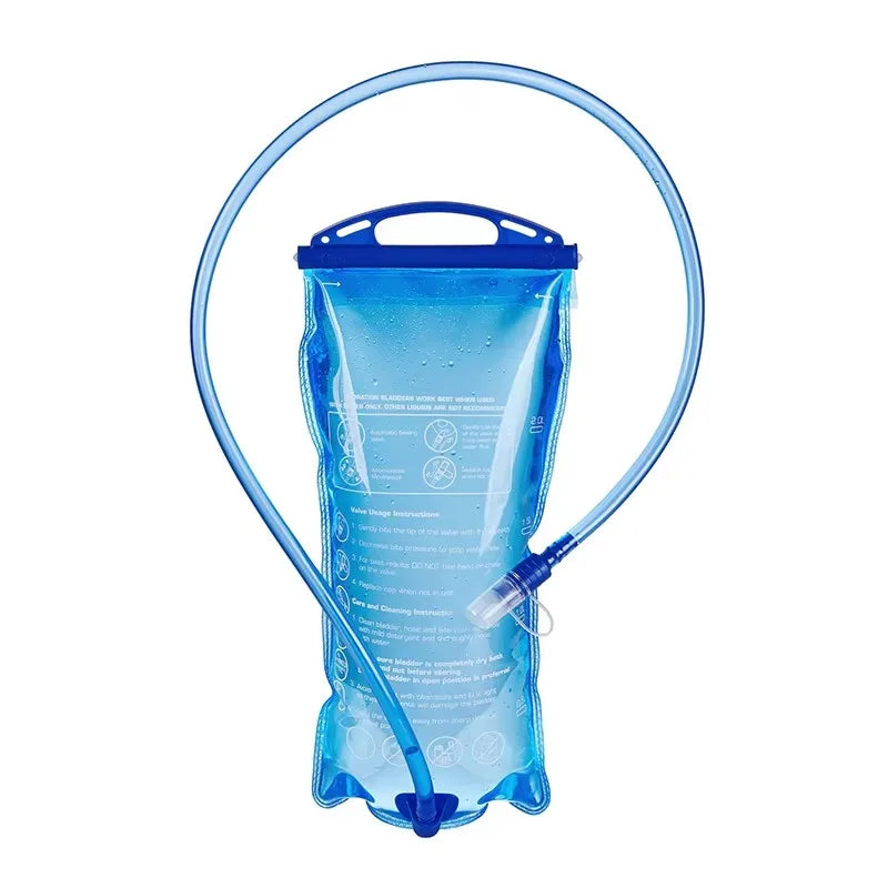 Hydropurex Trinkblase 1.5L/2L/3L | Mit Schlauch & Staubschutz | BPA-frei & Auslaufsicher | Für Rucksack, Wandern & Outdoor