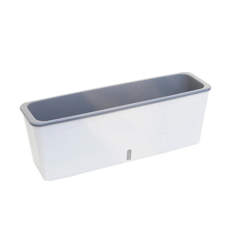 Plantory DuoFlow Selbstbewässernder Blumentopf | Doppelkammer-Design mit Wasserstandsanzeige | 43,5 x 12 x 11 cm | Für Kräuter & Zimmerpflanzen