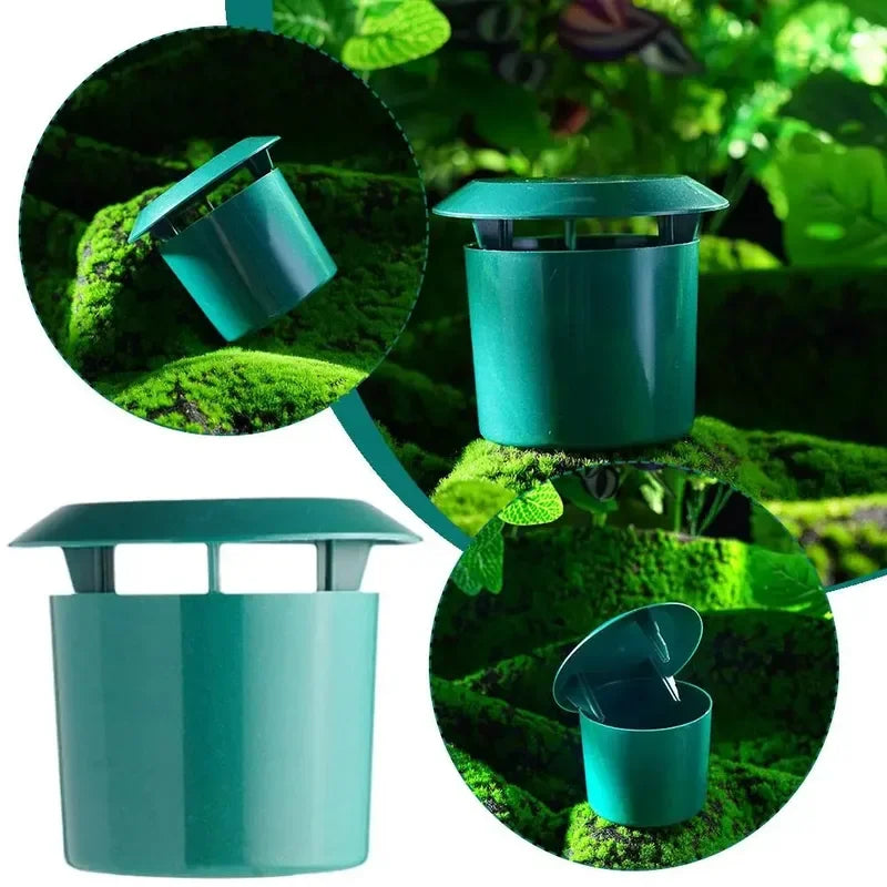 Schneckenfalle SnailGuard EcoTrap | Umweltfreundliche Tierabwehr | Wiederverwendbar & wetterfest | Für Garten, Gemüsebeet & Bauernhof