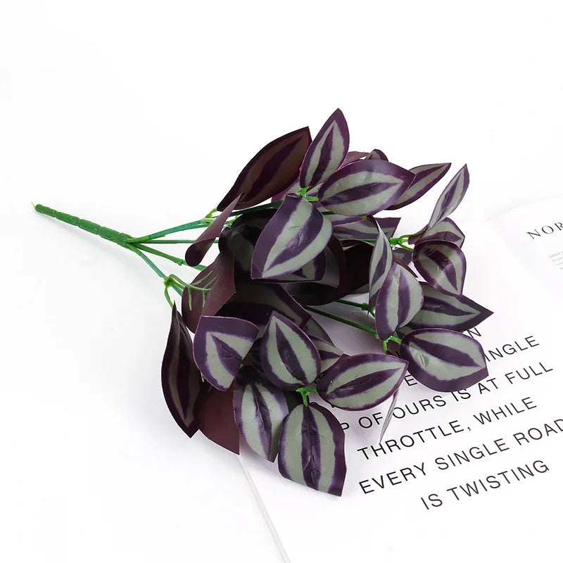 VERDIVA Kunstpflanze Dieffenbachia | Tropisches Deko-Blatt aus Seide | Pflegeleichte Deko für Tisch, Regal & Wohnzimmer