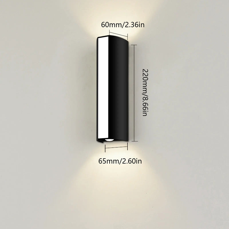 LuminoWall Pro LED-Wandleuchte Außen 10 W | IP66 Wasserdicht & 85–265 V | Warm- & Kaltweiß