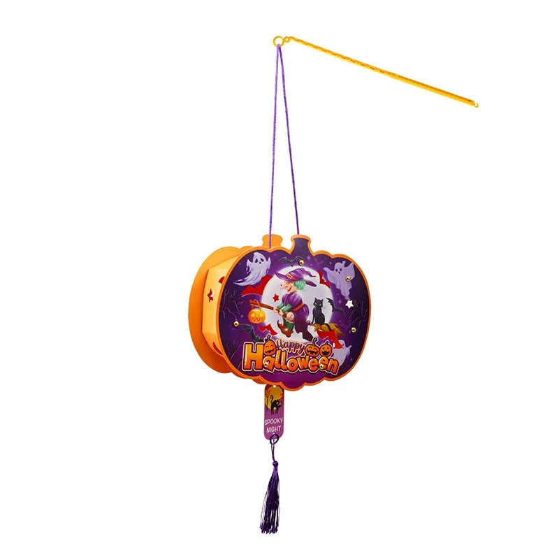 Halloween Laterne PumpkinGlow | DIY Kürbis-Laterne | Kinderfreundlich & Wiederverwendbar | 5,6 × 12,6 cm