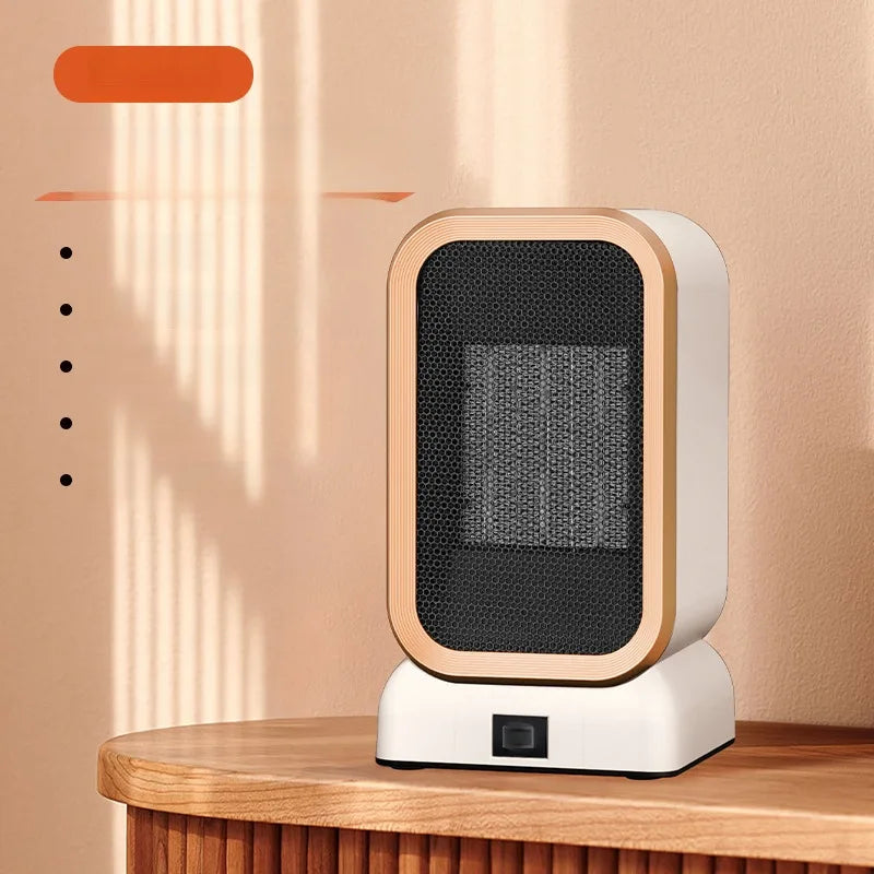Heativa Compact Heater | Elektrischer Mini-Heizlüfter | 2 Heizstufen & Kippschutz | Leise & Sicher für Zuhause und Büro