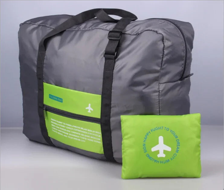 Packaro Travel Bag Faltbare Reisetasche aus Oxford-Gewebe | Wasserdicht & Geruchsresistent | 42 × 38 × 20 cm | Für Damen & Herren