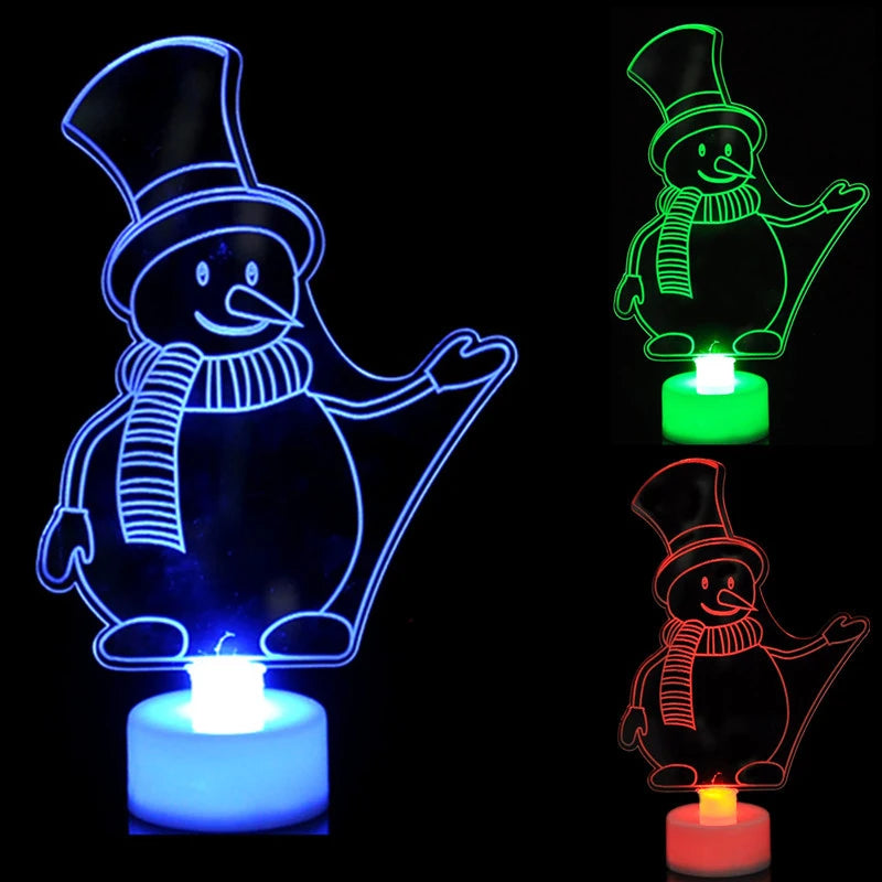 Mini LED Licht | Weihnachtsmotive | Farbwechsel | Batteriebetrieben