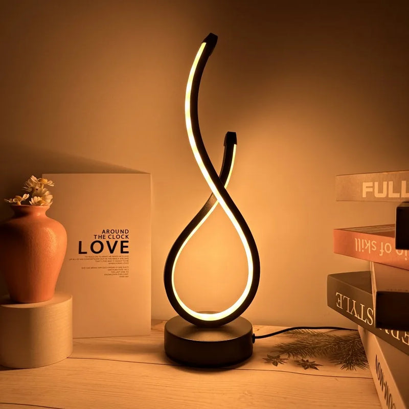 Lumoara LED Tischlampe | Dimmbar | 3 Lichtfarben | Modernes Design