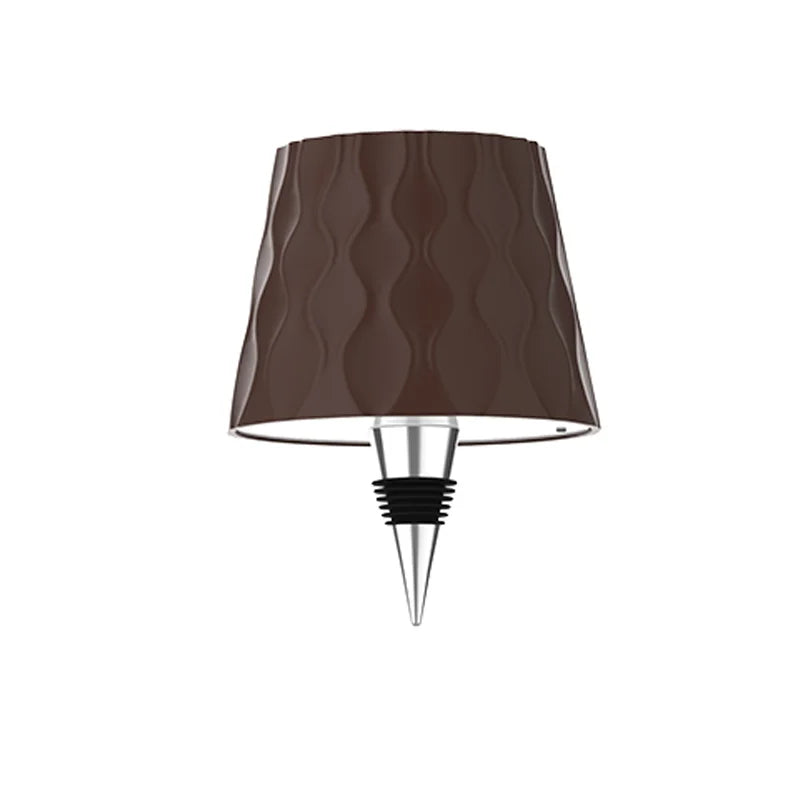 FlaschenLampe VinoGlow | 3-Farb Touch-Steuerung | USB Wiederaufladbar | IP54 Wasserdicht