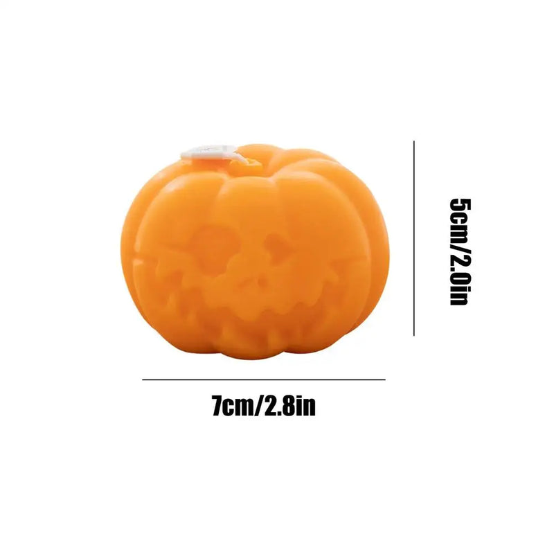 CeraPumpkin Duftkerze | Handgefertigt | Kürbis-Design | Herbstliche Dekoration