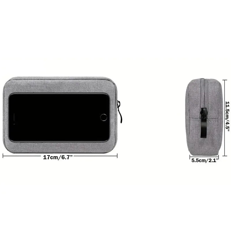Digital Organizer Tasche TechNest TravelCase | Kompakte Aufbewahrung für Kabel, Ladegeräte & Zubehör | Tragbar & Robust