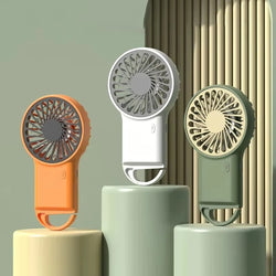AeroMint Mini USB-Tischventilator | Tragbar & Leise | Mehrstufige Windstärke | Metallgehäuse mit Sprühlackierung