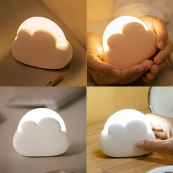 Wolken Nachtlicht Nubilu | Stimmungsvolles LED-Licht | Wiederaufladbar | Für Schlafzimmer, Flur & Kinderzimmer
