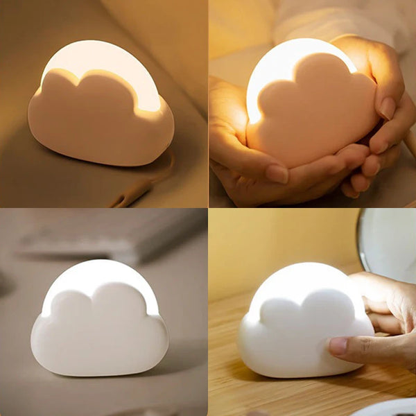 Wolken Nachtlicht Nubilu | Stimmungsvolles LED-Licht | Wiederaufladbar | Für Schlafzimmer, Flur & Kinderzimmer