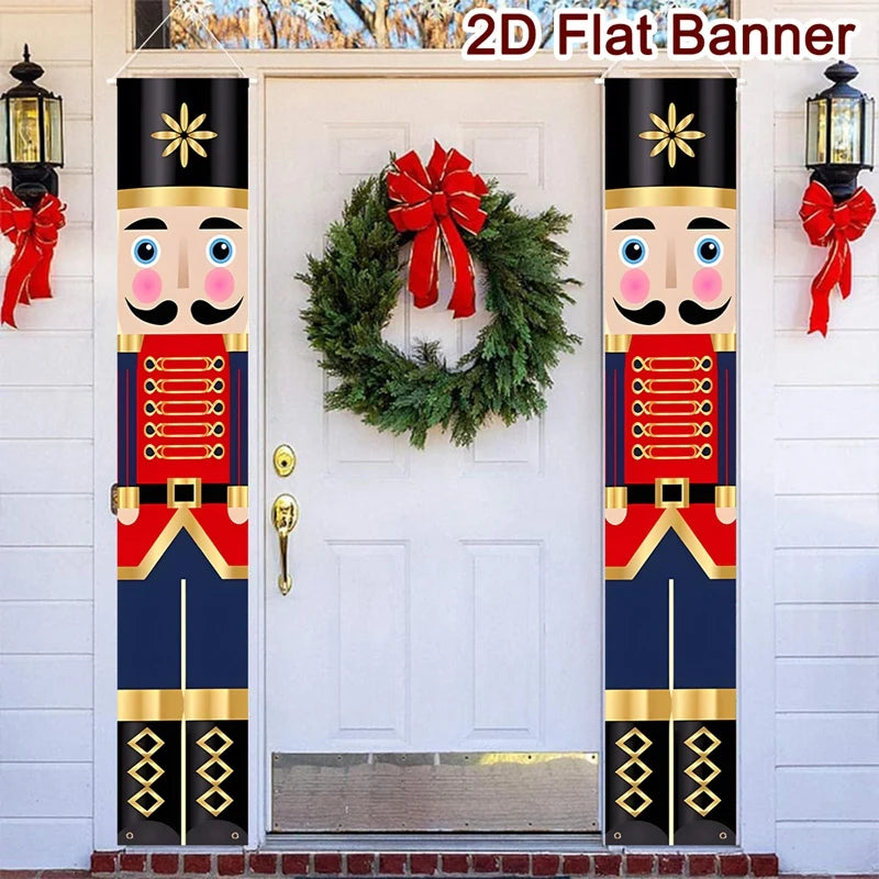 RoyalNut Türbanner Nussknacker | Weihnachtsdeko 2025 | Hängend & Wetterfest | Für Innen & Außen | Neujahr 2026