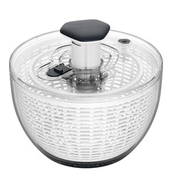 SpinVita Salatschleuder 6 Liter | Einhandbedienung & Rutschfester Stand | Trockner & Mixer für Salat, Kräuter & Beeren | BPA-frei & Großvolumig