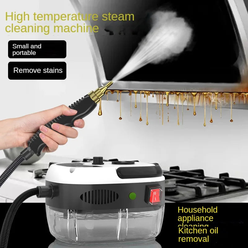 Dampfreiniger STEAMVOLT | 2500W Hochdruck | 3 Bar Dampfleistung | Für Küche, Bad & Haushalt