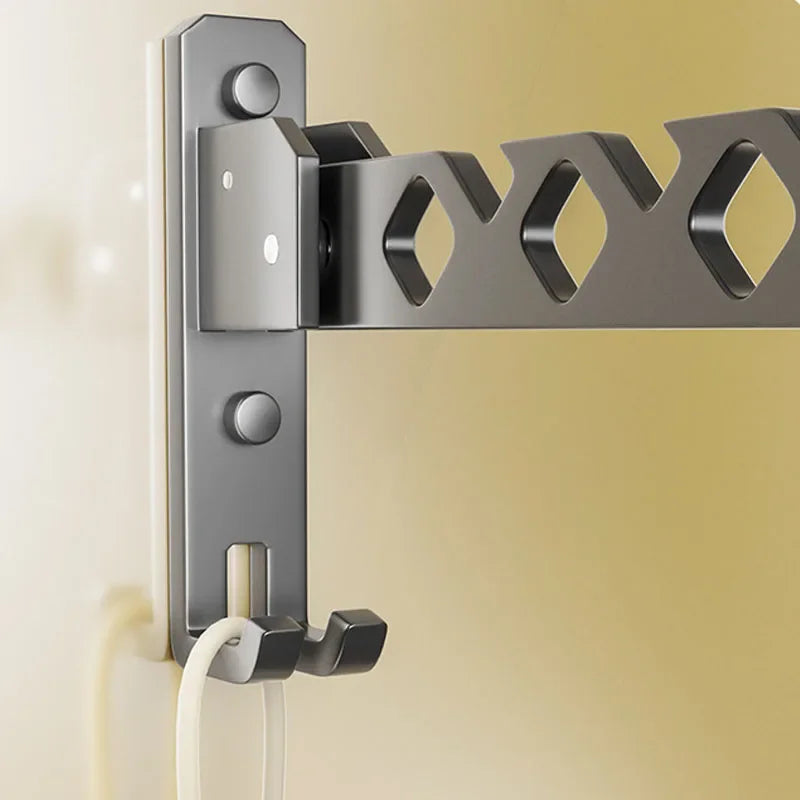 RaumFlex Wand-Wäscheständer | Faltbar & Verstellbar | Platzsparend & Belastbar | Ideal für Kleidung & Handtücher