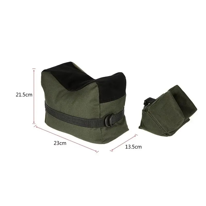 ProShot Bags Vorder- & Hintere Sandsäcke für Schießauflagen | Aus robustem 600D Oxford-Gewebe | Ohne Füllung | 23 × 14 × 13 cm